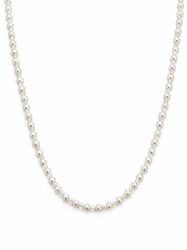 Everbloom Pearl & Gemstone Necklace - Magnetic Link