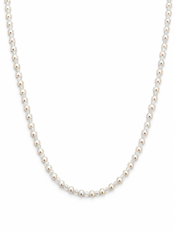 Everbloom Pearl & Gemstone Necklace - Magnetic Link