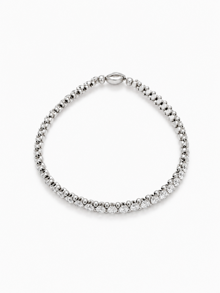 Everglow 3mm Tennis Bracelet - Magnetic Link