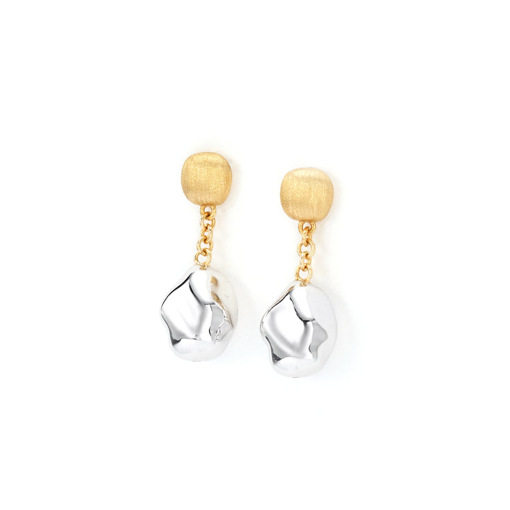 The Rigato Silk & Stone Collection Earring